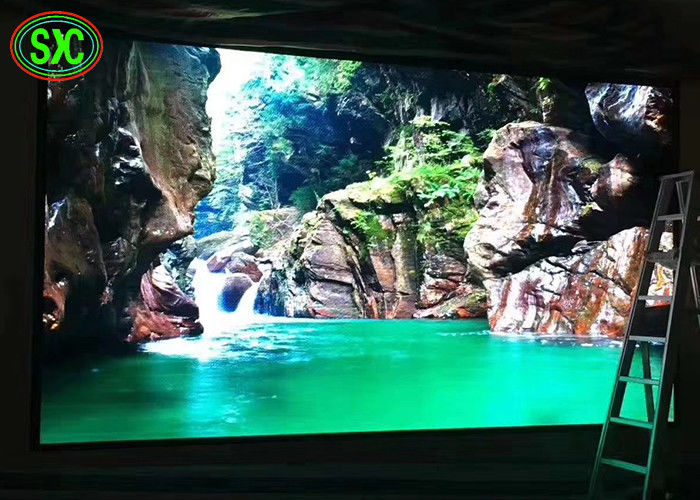 Le mur visuel sans couture ultra mince d'affichage mené par Hd le lancement 3.9mm de pixel de Cabinet de moulage mécanique sous pression