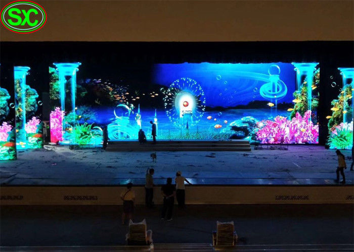 La location extérieure de P3 P3.9 a mené les écrans menés mobiles d'affichage numérique d'événements d'affichage