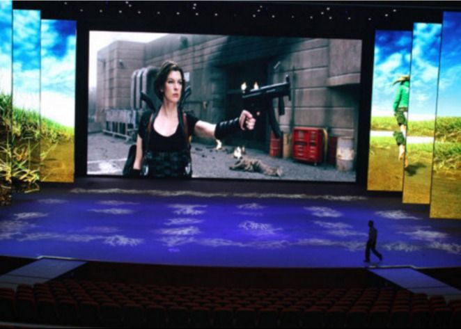 Écran vidéo LED P4 couleur, accès avant et arrière intérieur, entretien facile