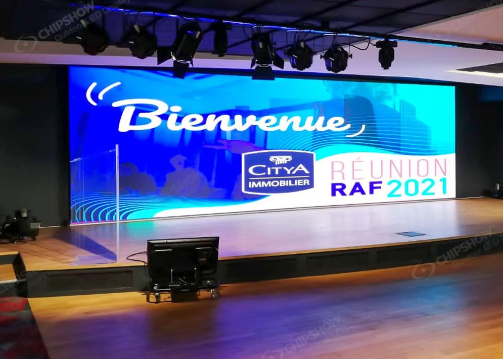 Écran d'affichage LED de location intérieur P6 SMD 5000 cd/m2