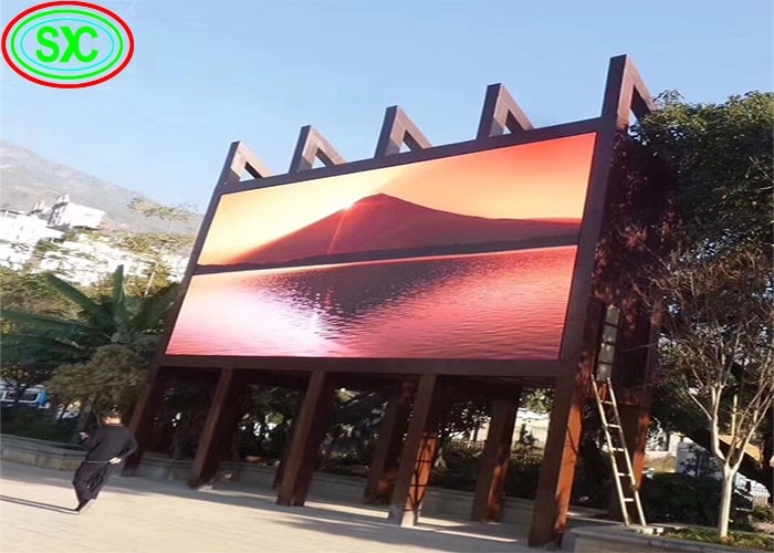 P6 Panneaux d' affichage LED intérieurs et extérieurs, écrans LED à couleur complète pour la publicité