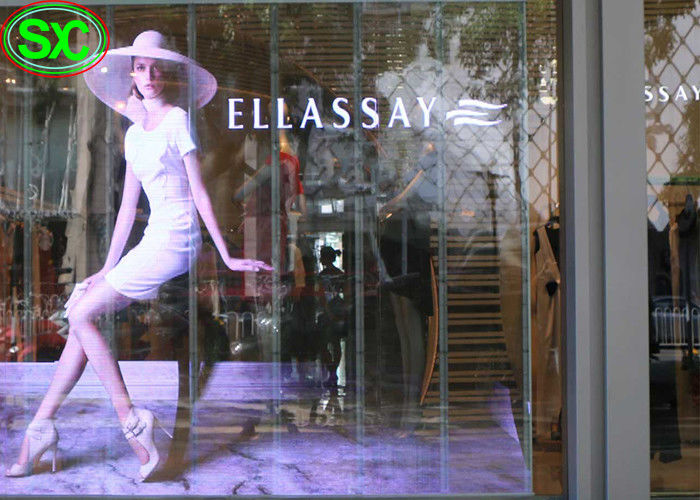 Écran transparent polychrome extérieur SMD 3in1 P6.25 de LED sans couture