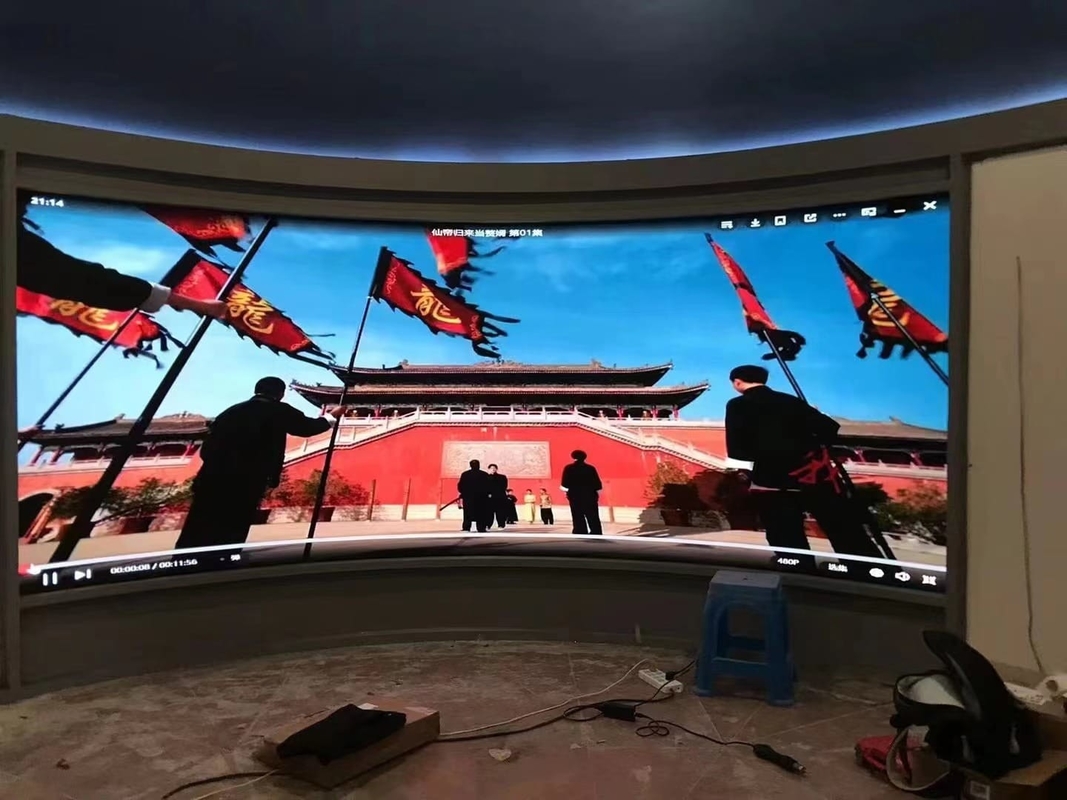 Module d'intérieur visuel polychrome du panneau P2 256*128mm LED d'affichage à LED de la publicité smd1515 de panneau d'intérieur d'affichage à LED de P2