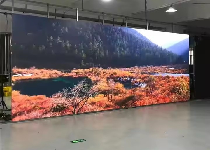 Écran courbe intérieur 1/16 Mode d'analyse 32x32 Dot P6 affichage LED Ultra HD