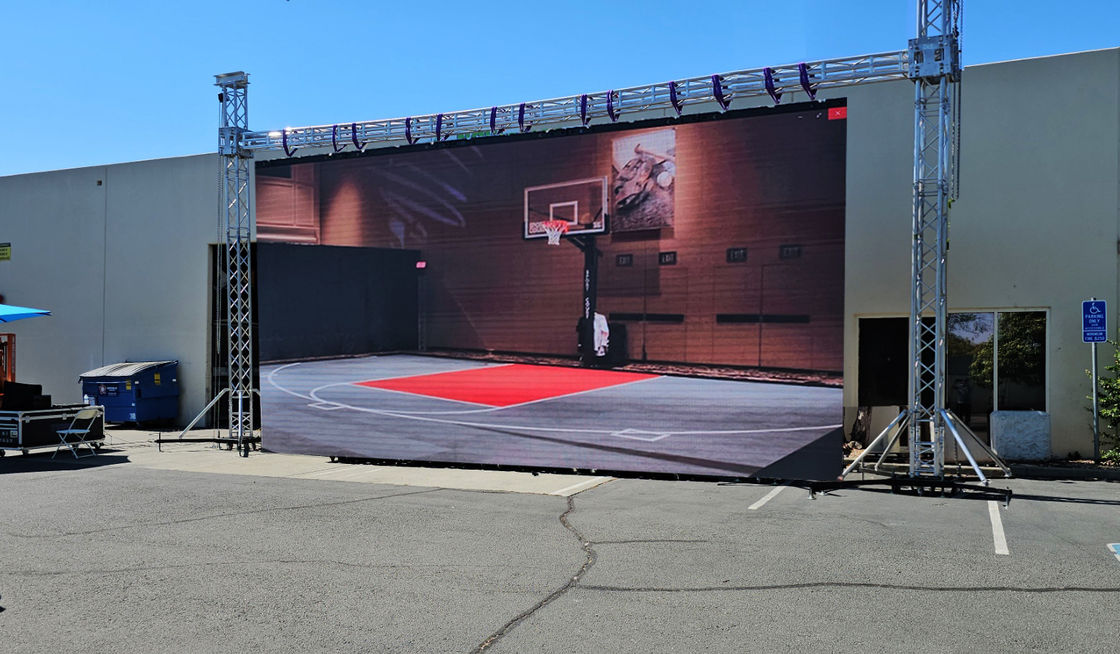 P6 SMD Affichage à LED en couleur complète à l'intérieur pour location 6000cd/m2