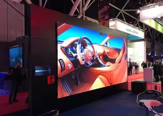 Vif polychrome visuel mené léger de mode de balayage de la location P2.5 HD 1/32 d'écran pour la vidéo