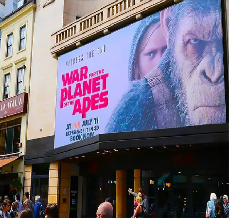 Publicité extérieure et score Écran de panneau d'affichage LED imperméable à l'eau avec capacité de couleur complète