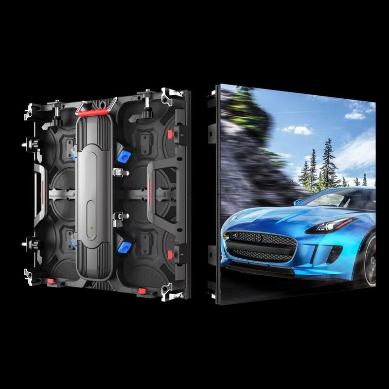 Affichage LED RGB ultra-mince extérieur en couleur complète pour location vidéo avec garantie de 3 ans