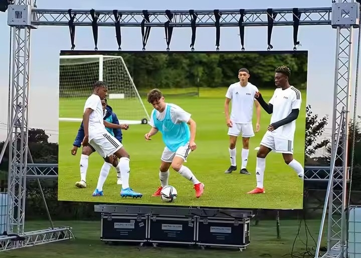 Location de stade Affichage LED à couleur complète P6 Module haute résolution 192*192mm