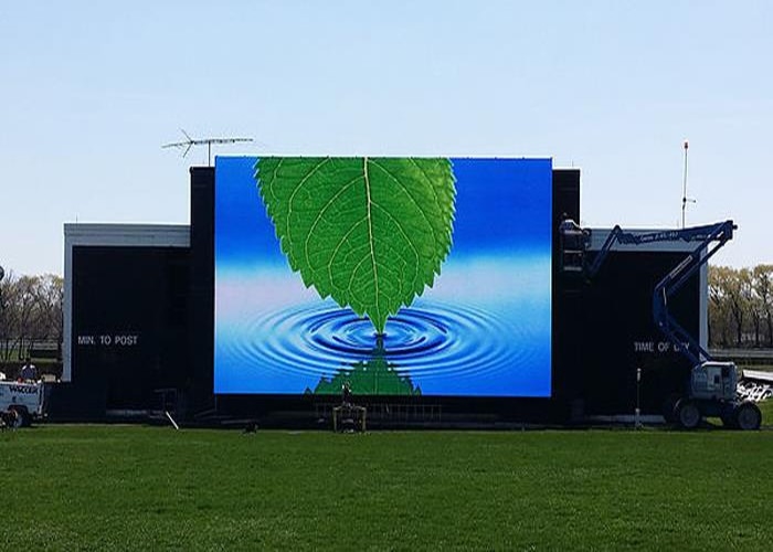 Écran de location LED Écran publicitaire extérieur imperméable à l'eau Affichage en couleur complet Utilisation vidéo