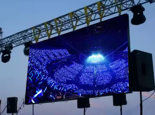 Écran LED haute résolution P2.6 pour location extérieure Grand écran 4K facile à démonter pour une large utilisation