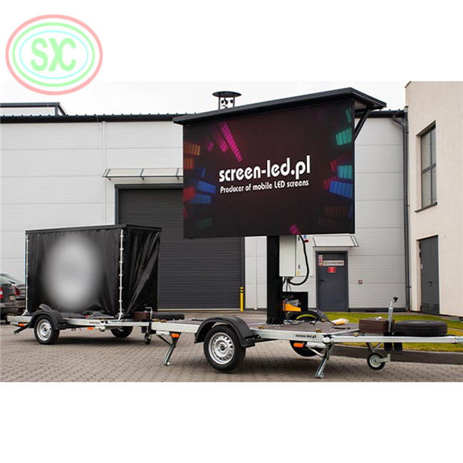 Amenez votre publicité extérieure au niveau supérieur avec l'affichage LED de votre camion mobile et le contrôle synchrone par ordinateur