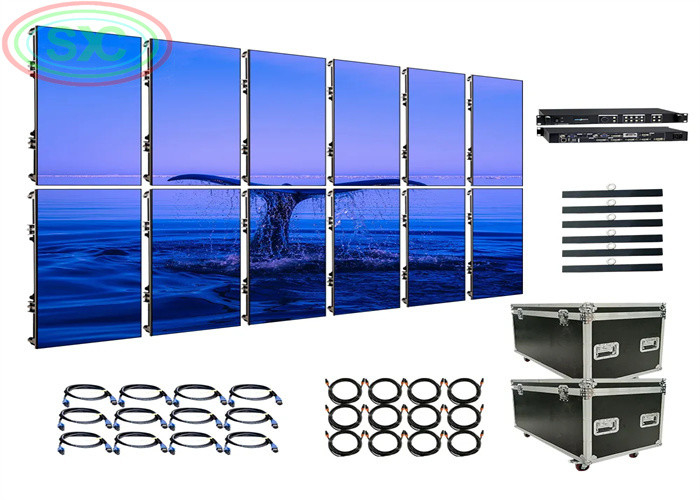 Système de mur vidéo LED complet P3.91 Affichage LED 500mmx500mm Scène arrière-plan Écran LED intérieur