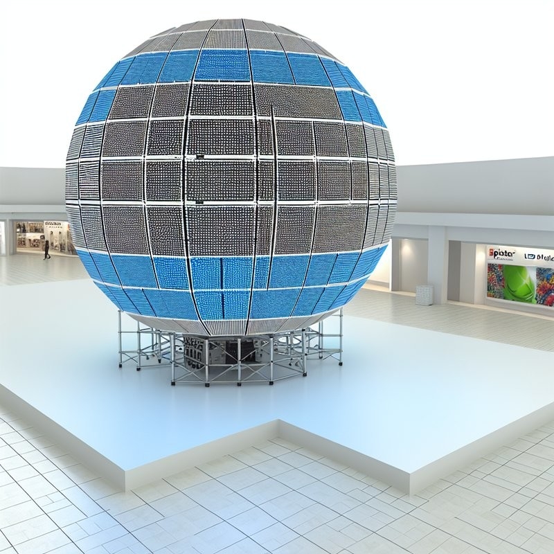 Épistar LED Chip Shopping Mall/Events Affichage LED Sphère pour vos besoins d'achat