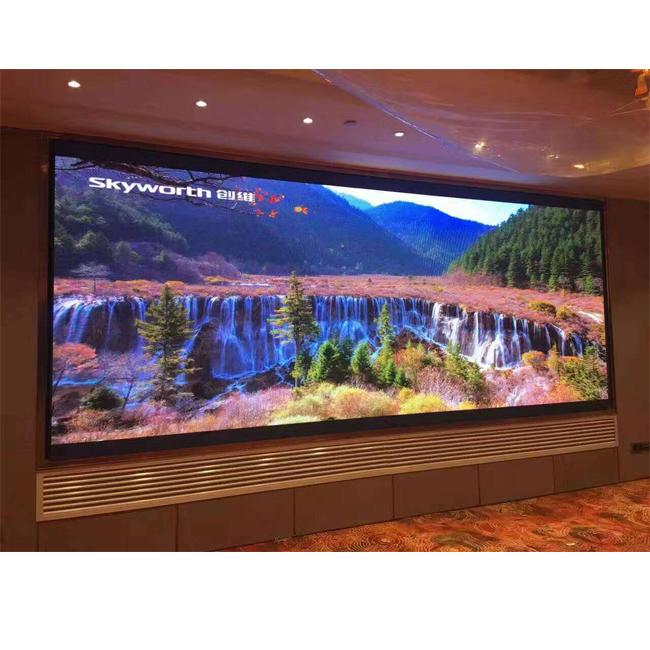 Affichage LED à couleur complète intérieur à haute luminosité P3 SMD avec équilibre du blanc