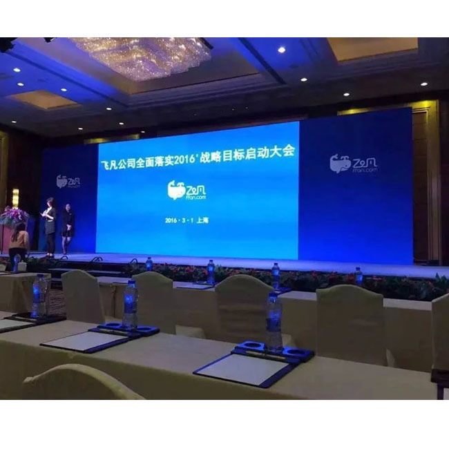 Écran LED couleur intérieur, puce, grand angle de vision, rapport de contraste élevé, taux de rafraîchissement élevé, installation rapide, SMD P3