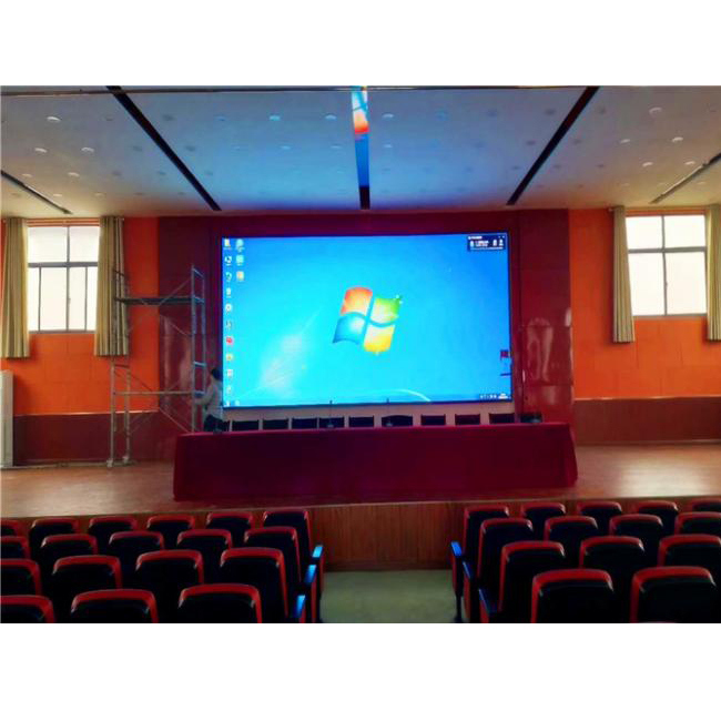 Écran d'affichage LED d'intérieur à petit pas P3 haute définition 576*576mm panneau d'affichage de panneau d'armoire de moulage sous pression