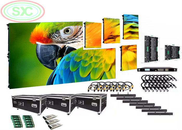 P3.91mm 500x500mm Scène arrière-plan vidéo Panneaux LED Écran d'église LED