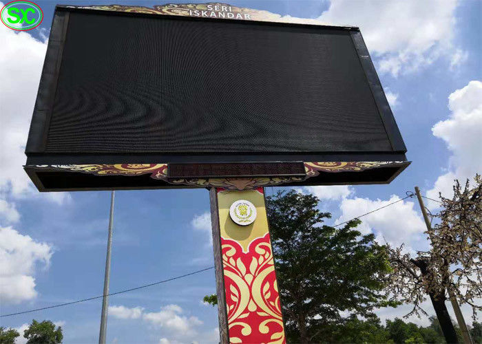 IMMERSION polychrome extérieure IP65 imperméable du panneau SDM 3535 d'affichage à LED de Digital P6