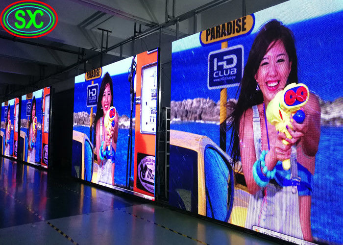 Écran LED arrière-plan de scène en couleur complète 4.81mm Mur vidéo HD Grand écran écran LED en couleur complet intérieur