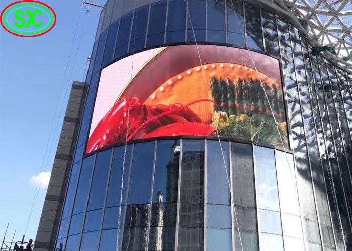 Écran publicitaire LED cube haute définition intérieur/extérieur