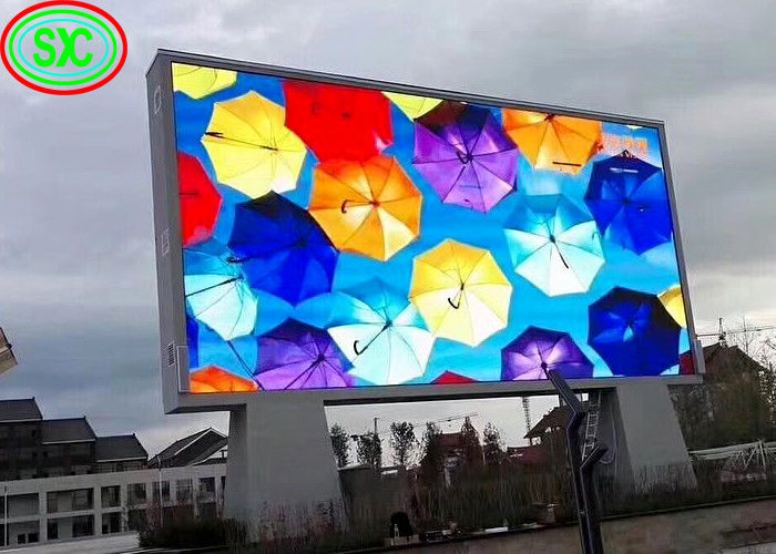 Écran publicitaire LED P8 Module couleur complète 256*128mm 1/4 Panneau publicitaire extérieur à LED à balayage