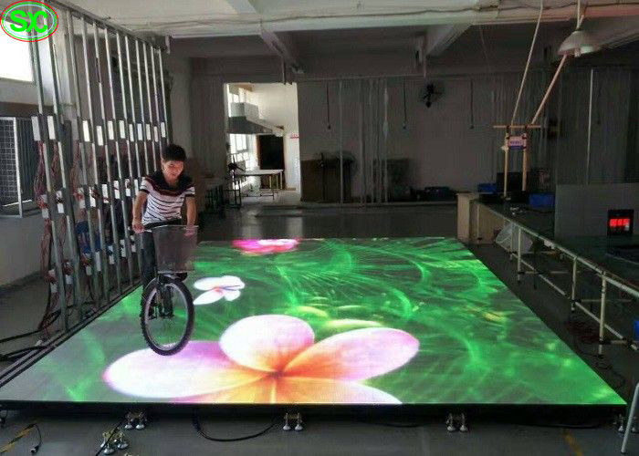 P4.81 LED Dance Floor visuel pour épouser Smart intelligent a mené Digital Dance Floor