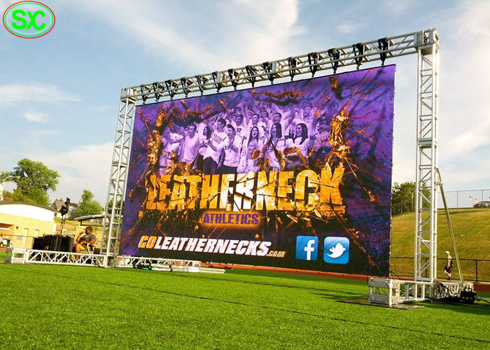 Affichage à LED Extérieur de location de P4.8mm pour le conseil de Backgroud LED d'étape extérieure