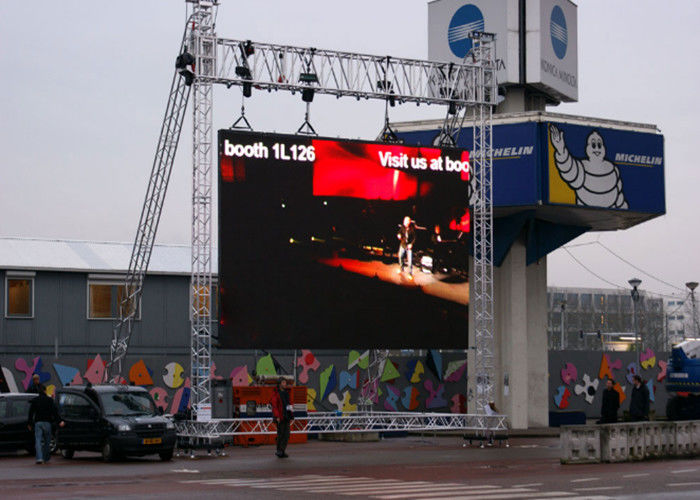 SMD2121 Publicité extérieure Écran LED plein couleur 3 ans de garantie