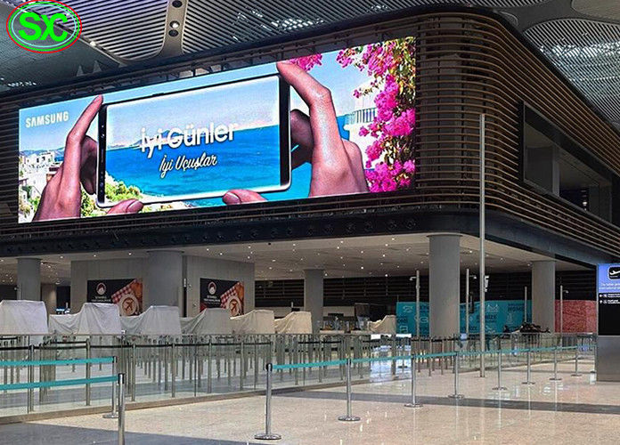 Panneau d'affichage numérique LED haute luminosité P16 avec contrôleur LED Nova à distance