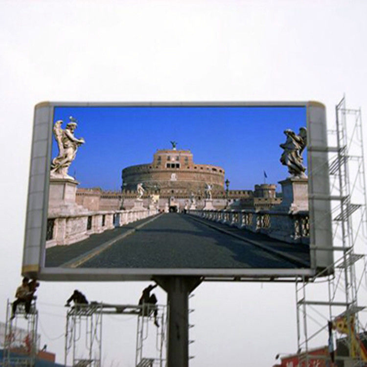 Affichage à LED en plein air HD SMD P10 en couleur de stade Panneaux publicitaires commerciaux