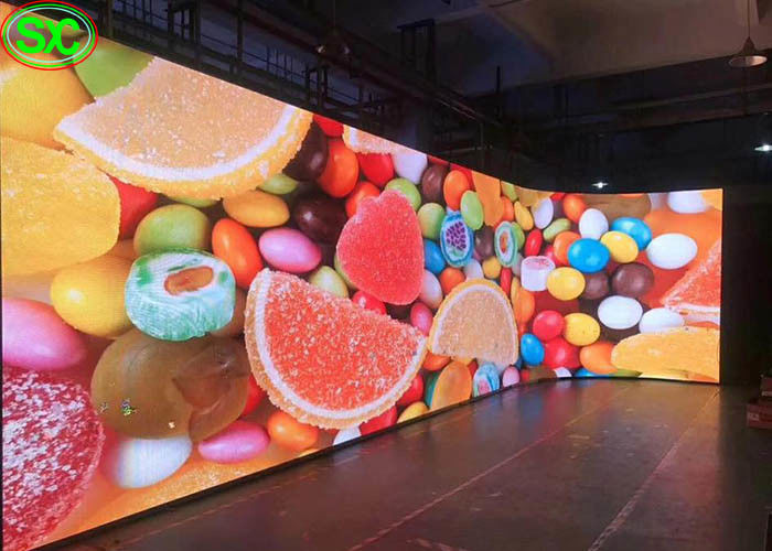140o/140o Angle de vue Tableau d'affichage LED intérieur,Muro vidéo P3.91/P4.81 Affichage LED à couleur complète intérieur