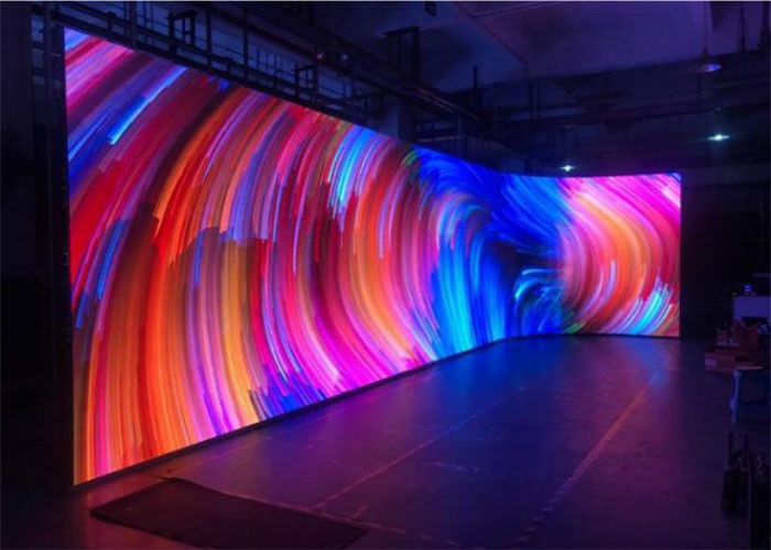 Écran souple LED Écran flexible peut être plié et adapté à différentes formes d'écran d'affichage