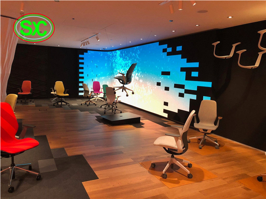 Écran visuel polychrome d'intérieur P2.5 160mm*160mm de mur de l'affichage à LED de HD/LED