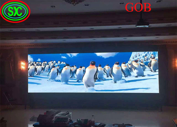 Écran vidéo LED fixe avec une technologie GOB COB avec certificat CE ROHS FCC CB