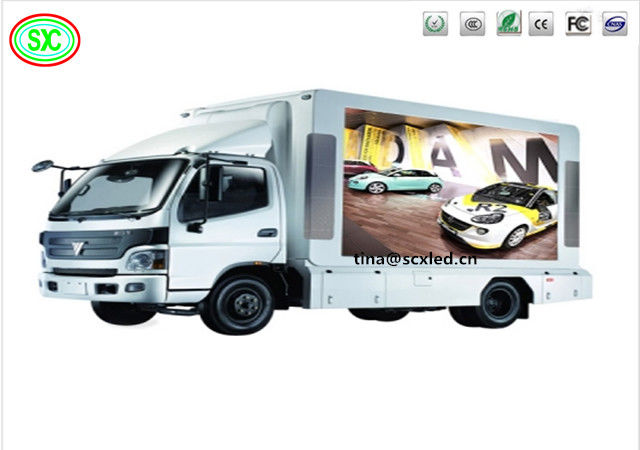Full Color Led Mobile Truck P5 Mobile LED afficher des panneaux d'affichage publicitaires extérieurs