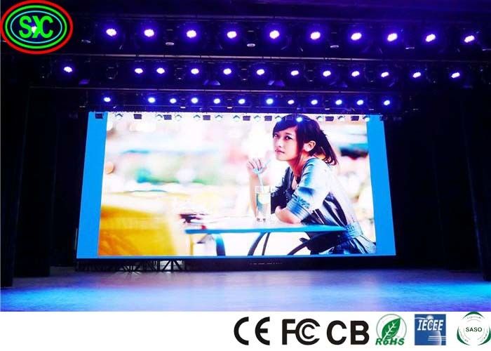 Écran audio-visuel IP40 SMD2121 P4.81 Scène LED Vidéo Écran LED mural pour la publicité