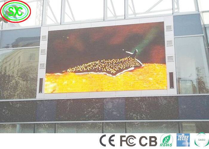 affichage LED haute luminosité extérieur plein couleur P5 P6 P8 P10 Affichage LED avec certificat CE ROHS FCC CB IECEE