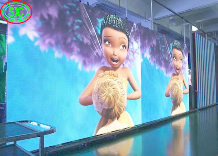 IMMERSION de publicité flexible RVB, affichage mené d'écrans de LED de rideau