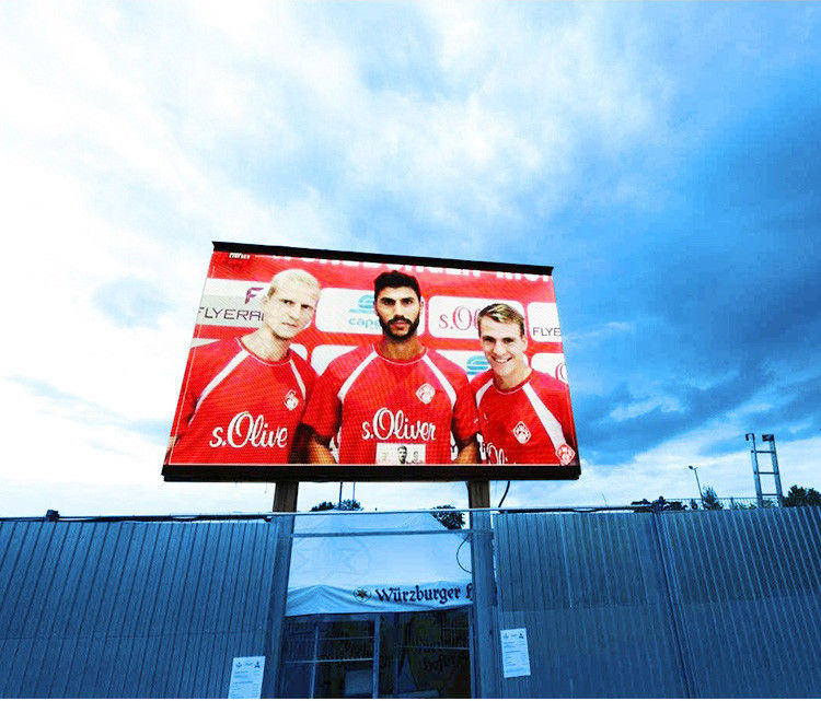 Écran LED extérieur P10, pas de pixel de 10 mm, étanche IP65