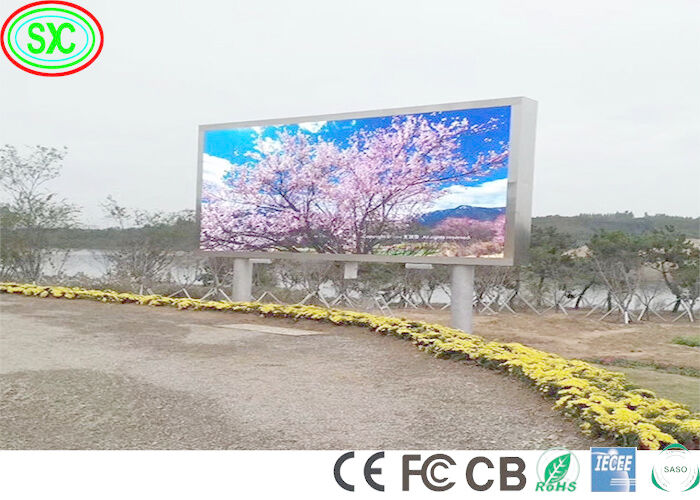 Matériau de panneau en aluminium ou en fer moulé sous pression pour écrans LED publicitaires durables