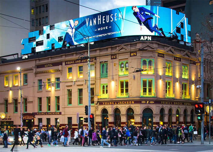 Panneau d'affichage LED couleur SMD P8 extérieur, étanche IP65, pas de 8 mm