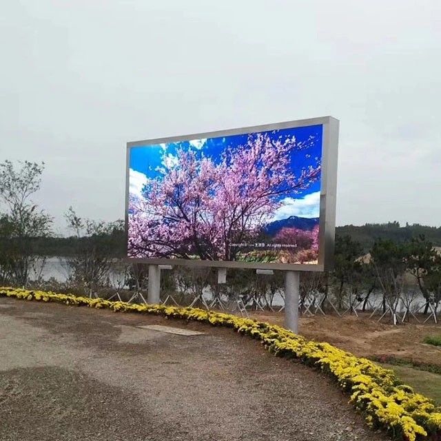 Écran mené extérieur visuel mené extérieur mené d'intense luminosité de panneau d'affichage de publicité du mur P8 de l'affichage P8