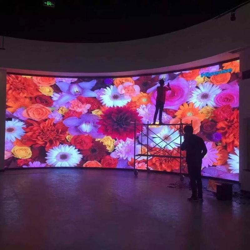 Méthode de maintenance du service arrière pour l'affichage LED fixe P5 haute définition