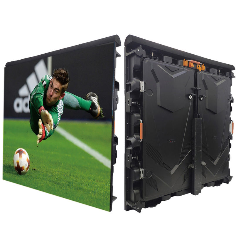 Affichage LED de stade à 60 Hz avec une résolution de 10000 pixels / m2 et un rapport de contraste de 5000 à 1