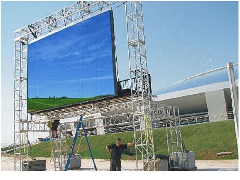 Écran de module d'affichage à LED plein couleur extérieur P8 pour le centre de commandement de l'autoroute de l'aéroport