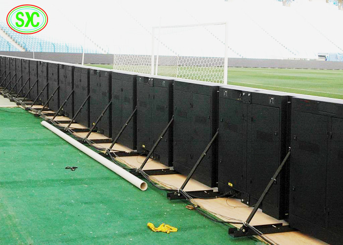 Écrans de classe IP65 pour les installations d'athlétisme Résolution de 10000 pixels/m2 pour les installations d'athlétisme de premier ordre