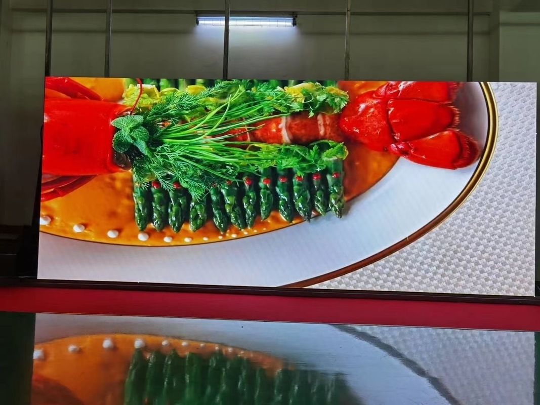 Affichage LED à couleur intégrale à l'intérieur haute résolution avec mode de numérisation 1/16 1200Hz Fréquence de rafraîchissement pour une lecture vidéo fluide