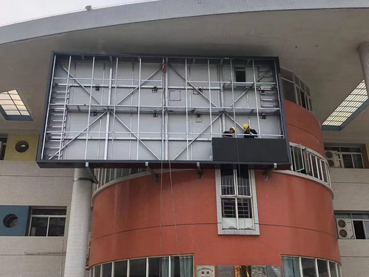 Affichage de panneau d'affichage publicitaire commercial extérieur 960X960MM p10 grande installation fixe économie d'énergie de l'écran led