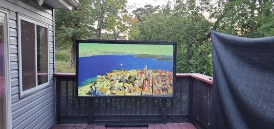 Bon prix P8 imperméable extérieur 960x960mm a fixé annoncer le panneau d'affichage visuel d'affichage à LED de l'écran SMD hors de la publicité à la maison en ligne